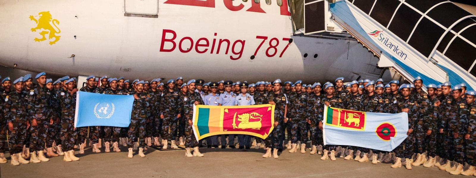 SLAF Rotates MINUSCA Air Crews